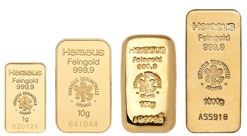 Oszczędzanie w sztabach złota